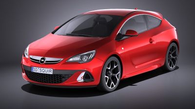 Opel Astra OPC 2015 VRAY
