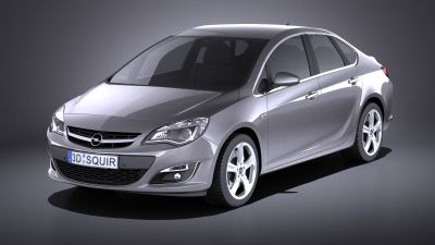 Opel Astra Sedan 2015 VRAY