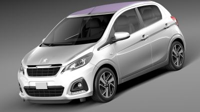 Peugeot 108 5-door 2015