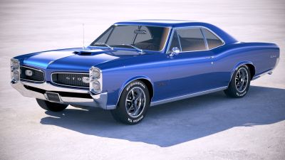 Pontiac GTO 1966 VRAY
