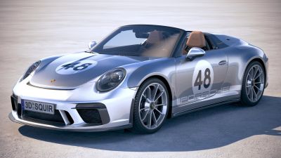 Porsche 911 Speedster 2019 Heritage