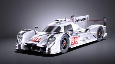 Porsche 919 Hybrid 2016 VRAY