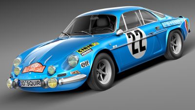 Renault Alpine A110 Rally 1963-1974