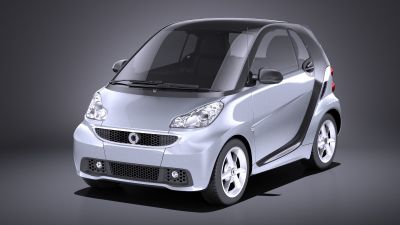 Smart 42 fortwo 2014 VRAY
