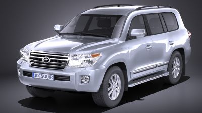 Toyota Land Cruiser 2013 VRAY