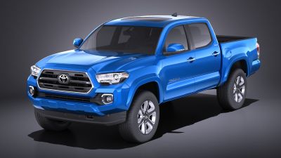 Toyota Tacoma Double Cab 2018 VRAY
