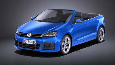 Volkswagen Golf R Convertible 2014 VRAY