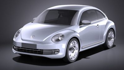 Volkswagen iBeetle 2015 VRAY