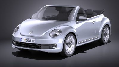 Volkswagen iBeetle Convertible 2015 VRAY