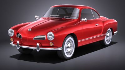 Volkswagen Karmann Ghia Coupe 1955-1974 VRAY