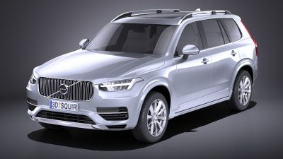 Volvo XC90 R-design 2015 VRAY