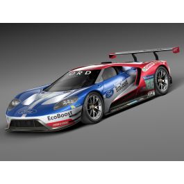 Ford LM GTE RaceCar LeMans 2017